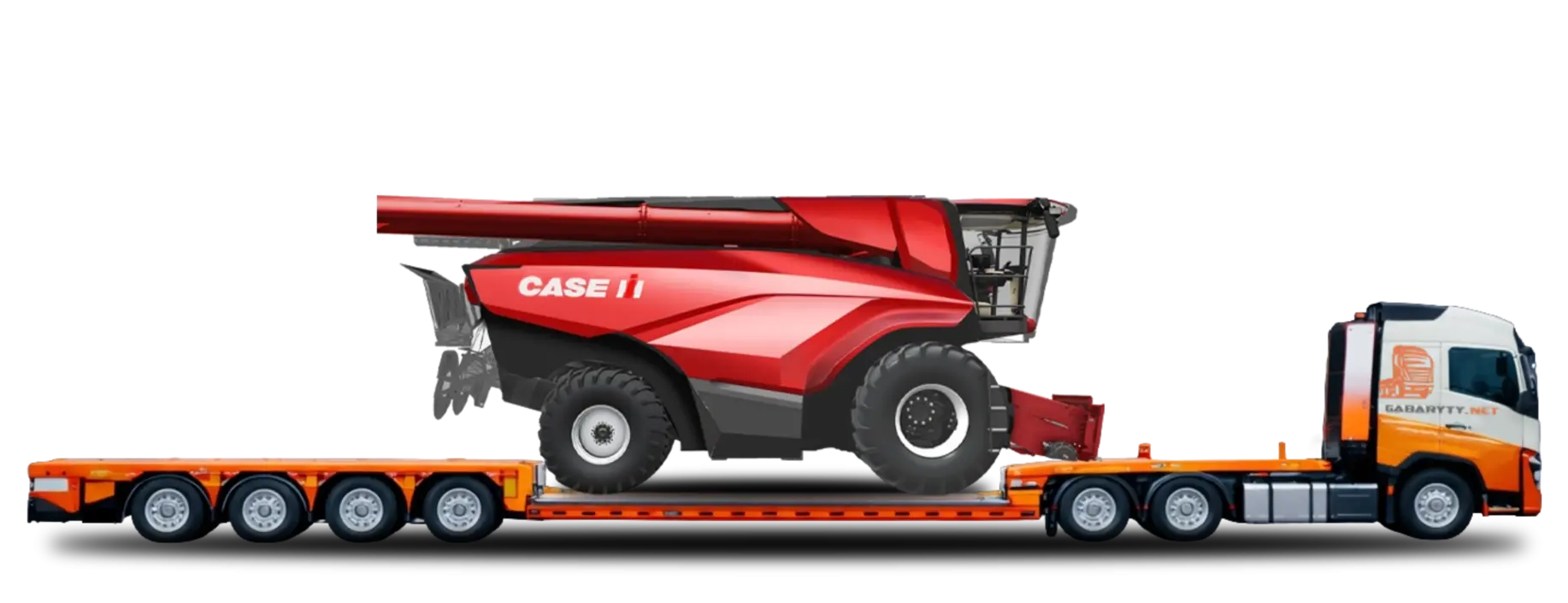 Transport kombajnu